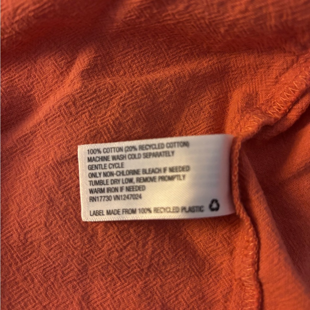 Universal Thread Rust Button-Down Midi Dress - Picture 4 of 4